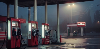 محطة وقود ( بنزينة) للبيع تعمل بالفعل 